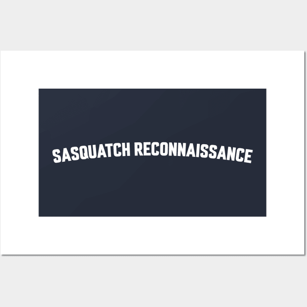 SASQUATCH RECON Wall Art by LOS ALAMOS PROJECT T